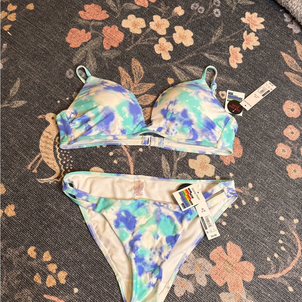 Tie-Dye Bikini Set